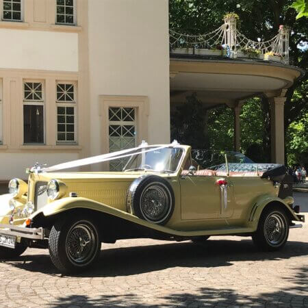 Beauford Open Tourer Oldtimer Hochzeit Oldtimerzentrale