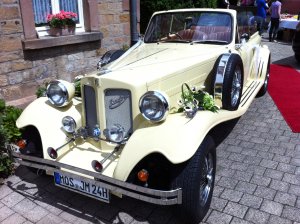 Beauford Oldtimer Hochzeitsauto
