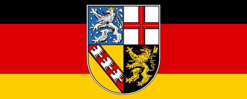 Saarland Flagge