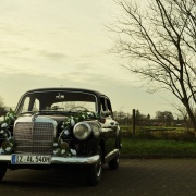 Mercdes Oldtimer Hochzeitsauto