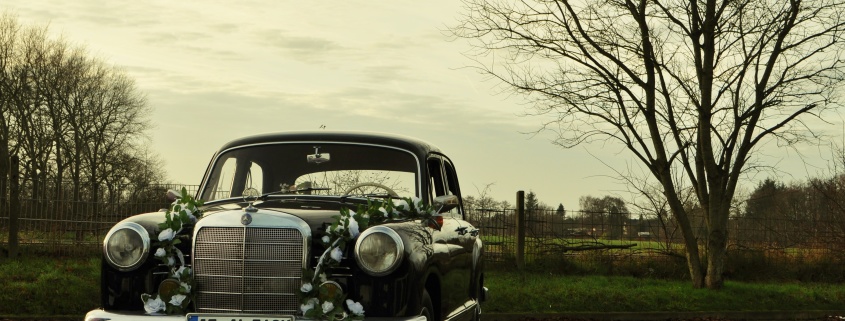 Mercdes Oldtimer Hochzeitsauto