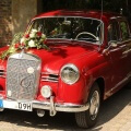 Mercedes Benz Oldtimer Hochzeitsauto