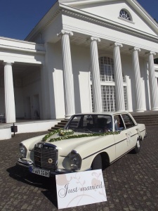 Mercedes W108 Oldtimer Hochzeitsauto