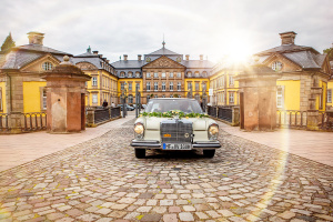 Mercedes W108 Oldtimer Hochzeitsauto