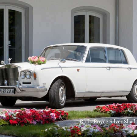 Rolls Royes Silver Shaodow Oldtimer Hochzeitsauto