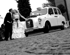 London Taxi Oldtimer Hochzeitsauto