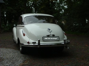 BMW 501 Barockengel Oldtimer Hochzeitsauto