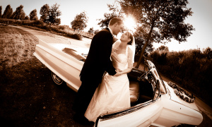 Cadillac Oldtimer Hochzeitsauto