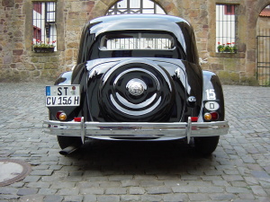 Citroen 15CV Oldtimer Hochzeitsauto