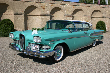 Ford Edsel Oldtimer Hochzeitsauto