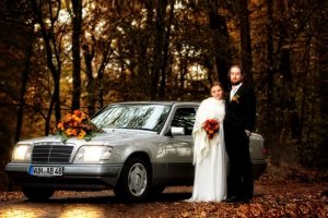Mercedes Oldtimer Hochzeitsauto