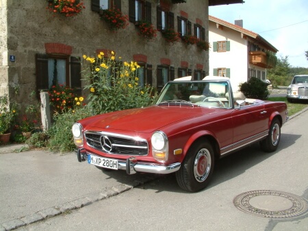 Mercedes Oldtimer Hochzeitsauto18