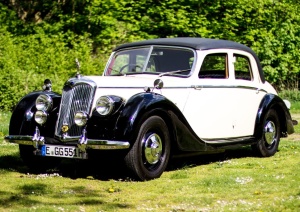 Riley Oldtimer Hochzeitsauto