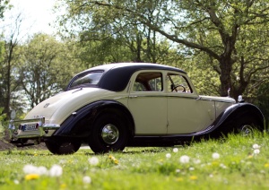 Riley Oldtimer Hochzeitsauto