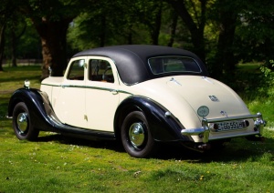 Riley Oldtimer Hochzeitsauto