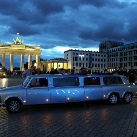 Trabi Strechlimousine Oldtimer Hochzeitsauto