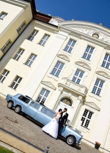 Trabi Strechlimousine Oldtimer Hochzeitsauto
