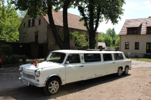 Trabi Strechlimousine Oldtimer Hochzeitsauto