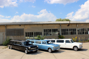 Trabi Strechlimousine Oldtimer Hochzeitsauto