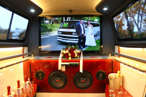 VW Bus Strechlimousine Oldtimer Hochzeitsauto