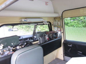 Oldtimer Hochzeitsauto Krankenwagen Mercedes