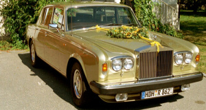 Oldtimer Hochzeitsauto Rolls Royce