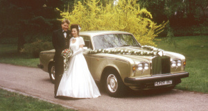 Oldtimer Hochzeitsauto Rolls Royce