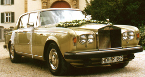 Oldtimer Hochzeitsauto Rolls Royce