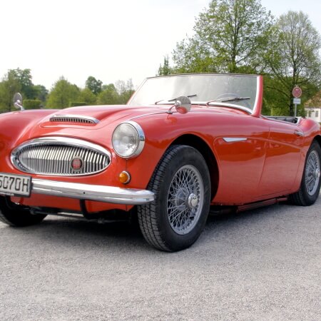 Austin Healey Oldtimer Hochzeitsauto