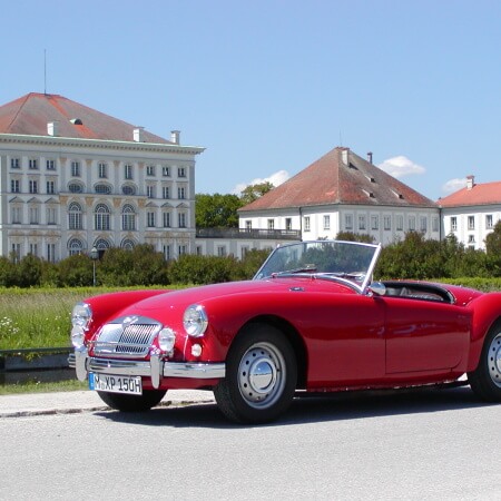 MG Oldtimer Hochzeitsauto