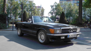 Mercedes Oldtimer Hochzeitsauto