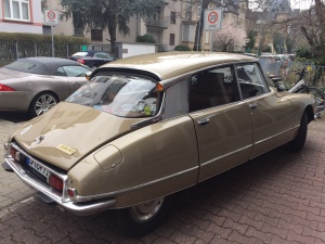 Oldtimer Hochzeitsauto Citroen DS Pallas