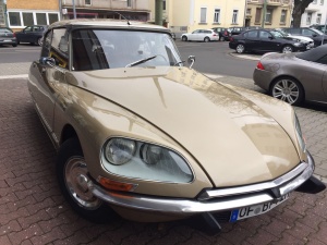 Oldtimer Hochzeitsauto Citroen DS Pallas