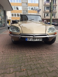 Oldtimer Hochzeitsauto Citroen DS Pallas