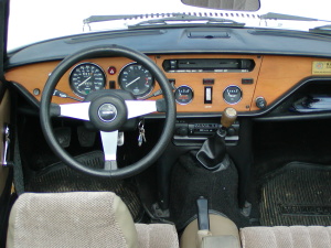 Triumph Oldtimer Hochzeitsauto