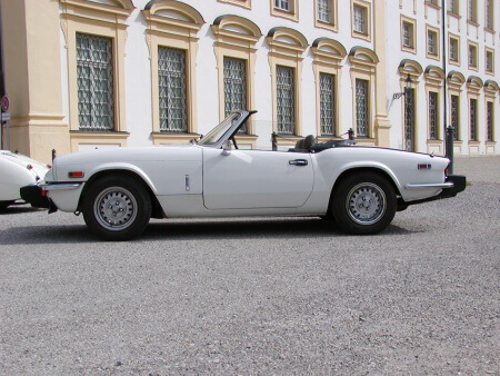 Triumph Oldtimer Hochzeitsauto
