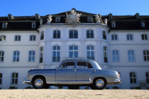 Mercedes Oldtimer Hochzeitsauto