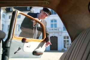 Mercedes Oldtimer Hochzeitsauto