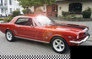 Ford Mustang Oldtimer Hochzeitsauto