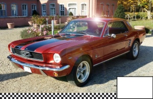 Ford Mustang Oldtimer Hochzeitsauto