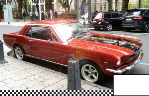 Ford Mustang Oldtimer Hochzeitsauto