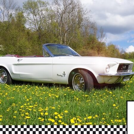 Ford Mustang Oldtimer Hochzeitsauto