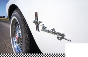 Ford Mustang Oldtimer Hochzeitsauto