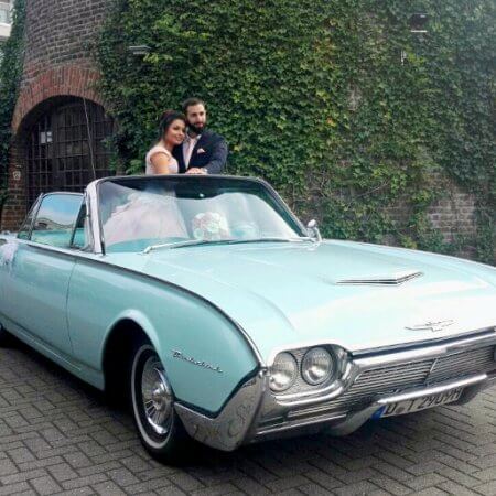 Ford Thunderbird Oldtimer Hochzeitsauto