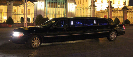 Lincoln Towncar Strechlimo Hochzeitsauto