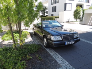 Mercedes Cabrio Oldtimer Hochzeitsauto