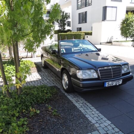 Mercedes Cabrio Oldtimer Hochzeitsauto