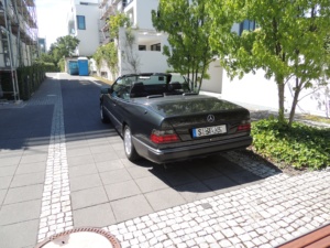 Mercedes Cabrio Oldtimer Hochzeitsauto