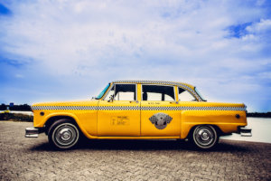 New York Taxi Oldtimer Hochzeitsauto