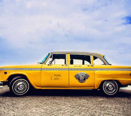 New York Taxi Oldtimer Hochzeitsauto